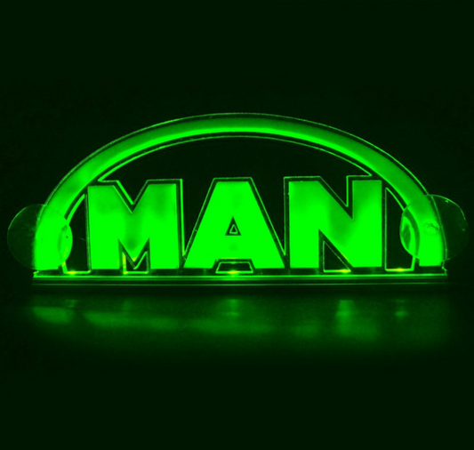 MAN - 3D LED табела 25см