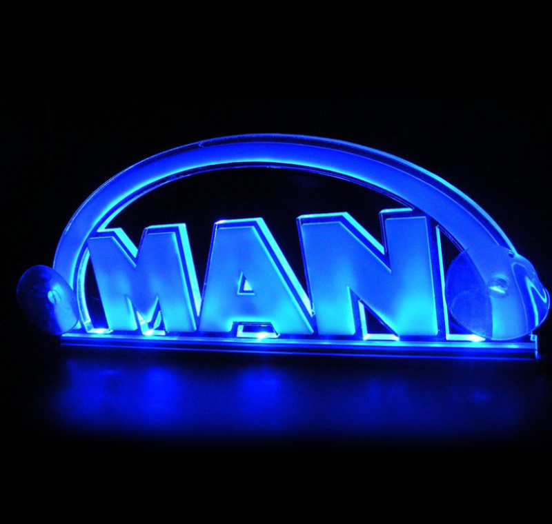 MAN - 3D LED табела 25см