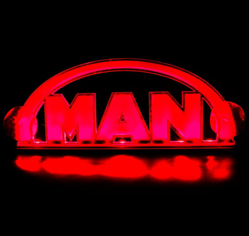 MAN - 3D LED табела 25см