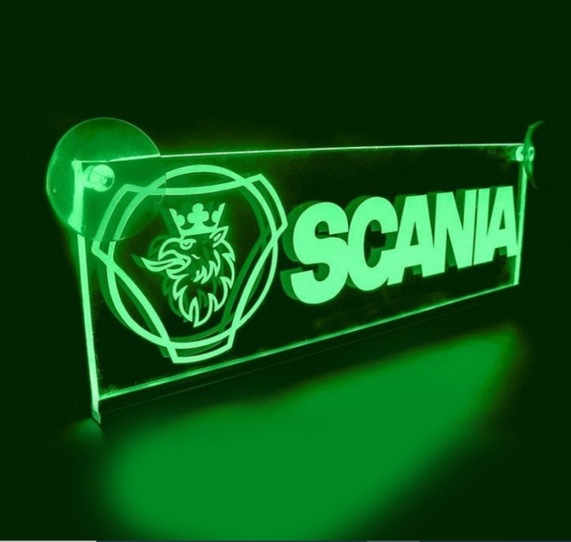 SCANIA - LED табела 25см